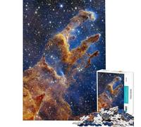 1000 Piece Puzzle For Adults Pillars of Creation Webb Jigsaw Puzzle Hands-on Game Hand Speed Race Deal As Gifts for The Whole Family (size 50x75cm)