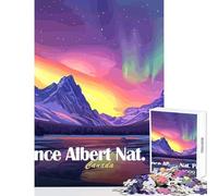 1000-piece Puzzle for Adults Prince Albert National Park Illustration Jigsaw Puzzles for Adults But Fun And Humorous Help The Brain Exercise Gifts for Friends And Family (50x75cm)