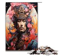 1000 Piece Puzzle For Adults Psychedelic Samurai Game Puzzles for Is Ideal As A Gift for The Whole Family 75x50cm