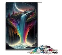 1000 Piece Puzzle For Adults Rainbow Waterfall Game Puzzles for Is Ideal As A Gift for The Whole Family 1000 PCS