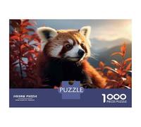 1000-piece Puzzle for Adults Red Panda for Sale Online Jigsaws for Adults Family Games Precision Cutting Unique Birthday And Xmas Gifts 38x26cm/1000pcs