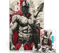 1000 Piece Puzzle For Adults red Warrior Help the brain exercise addictive toys to cultivate patience Great gifts and toys 50x70cm
