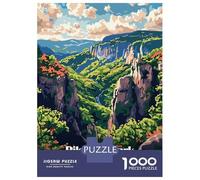 1000 Piece Puzzle for Adults, Rila National Park, Bulgaria Artwork, Mindfulness Activity, for Puzzle Lovers, Pieces, 38x26cm/1000pcs