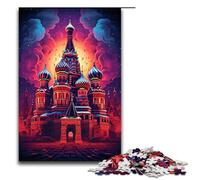 1000 Piece Puzzle For Adults Russia Red Square Jigsaw Relax Games Family Game Stress Reliever Difficult Challenge 75x50cm