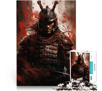 1000-piece puzzle for adults Samurai Art Made of wood for age 14+ unique challenge game Offered as gifts for the whole family。size:50x75cm/19.68x29.52inch