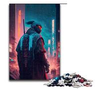 1000 Piece Puzzle For Adults Samurai Neon1 Game Puzzles for Is Ideal As A Gift for The Whole Family 1000 PCS