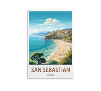 1000 Piece Puzzle for Adults San Sebastian Spain Puzzles Micro Pieces Challenging Difficult Puzzles Christmas Birthday Gift Game Toys 50x70cm