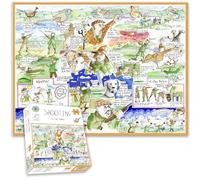 1000 Piece Puzzle For Adults - Shooting Hunting By Tim Bulmer - Large Size 66 X 50cm Challenging To Complete But Fun And Humorous