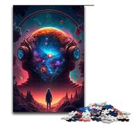 1000 Piece Puzzle for Adults Singularity Jigsaw for Educational Game Challenge Toy Artwork Gift 75x50cm