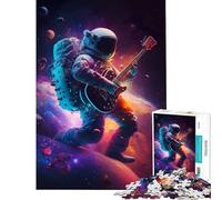 1000 Piece Puzzle For Adults Space Musician Help The Brain Exercise Presents for Women Educational Toy for 14+ Puzzle Game Offered (50x75cm)