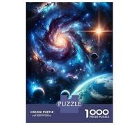 1000-piece Puzzle for Adults Stardust Symphony Puzzles for Adults Family Games Presents for Women Unique Birthday And Xmas Gifts 38x26cm/1000pcs