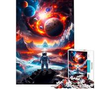1000-piece Puzzle for Adults Stellar Chaos Jigsaw 1000 Piece Home Decoration Toys Learning Educational Stress Reduction Gifts (38x26cm)