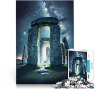 1000 Piece Puzzle For Adults Stone circle landscape Brain Teaser For 26x38cm is ideal as gifts for the whole family for Age 14 Years Up