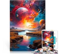 1000 Piece Puzzle For Adults Strange Clouds Interessante Stressreduzierung mit vollständig ineinander greifenden, zufällig geformten Teilen38x26cm
