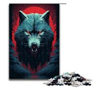1000 Piece Puzzle For Adults Supernatural Wolf Game Puzzles for Is Ideal As A Gift for The Whole Family 75x50cm
