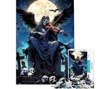 1000-piece Puzzle for Adults Symphony Of Death Help The Brain Exercise Difficult Challenge Relaxing Games for 14+ Puzzle Game Offered (50x75cm)