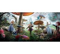 1000 Piece Puzzle for Adults, Teenagers, Children, Education, Alice in Wonderland Series, Poster, LJ Unique, Perfect Classic Educational Super Hea Birthday Gift,26x38cm