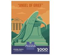 1000 Piece Puzzle for Adults, The Angel of Grief Artwork, Creative Leisure Activity, Christmas Family Activity, Durable Puzzle Pieces, 70x50cm/1000pcs