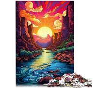 1000 Piece Puzzle For Adults The Colors of Colorado River Challenging Game Puzzles 26x38cm Artists Collection Fine Art for teenager 14+