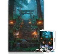 1000-piece Puzzle for Adults The Forgotten Shrine Presents for Women for Educational Game Secret Santa Gifts (size 38x52cm)