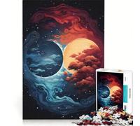 1000 Piece Puzzle For Adults The Impact of Non Representational Art Brain Teaser Game Difficult Hard Improving Love between Couples 38x52cm