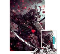 1000-piece Puzzle for Adults The Last Samurai Toy Intellectual Game Brain Teaser Game Analysis And Logic Gifts for Women Men (Size 75x50cm)