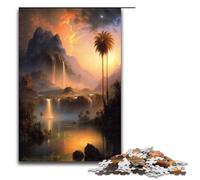 1000 Piece Puzzle For Adults The Mountain Oasis Game Puzzles for Is Ideal As A Gift for The Whole Family 75x50cm