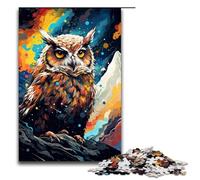 1000 Piece Puzzle For Adults The Owl in The Crater Is Surrounded Game Puzzles for Is Ideal As A Gift for The Whole Family 75x50cm