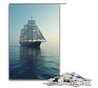 1000 Piece Puzzle For Adults The Returning Ships Cut through The Calm Waters Game Puzzles for Is Ideal As A Gift for The Whole Family 1000 PCS(38x26cm)