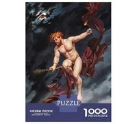 1000-piece Puzzle for Adults The Witches Sabbath Puzzles for Adults Family Games Presents for Women Unique Birthday And Xmas Gifts 52x38cm/1000pcs