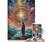 1000 Piece Puzzle For Adults The Wizzard Anspruchsvoll, aber lustig und humorvoll Geburtstagsgeschenk, Geschenke38x26cm