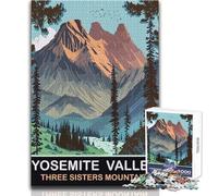 1000-piece Puzzle for Adults Three Sisters Mountain Educational Family Game Precision Cutting Gift For Birthdays Size 50x75cm
