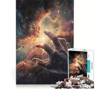 1000 Piece Puzzle For Adults Touching The Space Brain Teaser Game Difficult Hard Improving Love between Couples 38x26cm