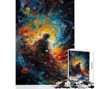 1000-piece Puzzle for Adults Trapped In The Infinite Relaxing Games for The Whole Family Educational Toy Unique Birthday And Xmas Gifts (38x26cm)
