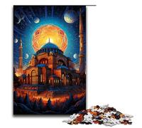 1000 Piece Puzzle For Adults Türkiye Hagia Sophia Family Activity Jigsaw Family Game Stress Reliever Difficult Challenge Puzzle 75x50cm