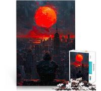 1000 Piece Puzzle For Adults Urban Sunset Spielzeug-Intellektuelles Spiel Jedes Stück ist einzigartig Anspruchsvolles Familienspiel38x26cm