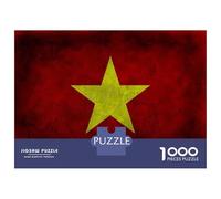 1000 Piece Puzzle for Adults, Viet Nam Artwork, Mindfulness Activity, Festive Season Fun, Precision Cut Pieces, 38x26cm/1000pcs