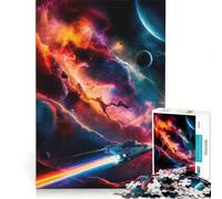 1000 Piece Puzzle For Adults Voyage Through The Cosmic Impossible Game Fun Activities at Home Christmas Birthday Gifts 38x26cm