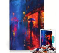 1000 Piece Puzzle For Adults Walking through The Street Impossible Game Fun Activities at Home Christmas Birthday Gifts 38x26cm
