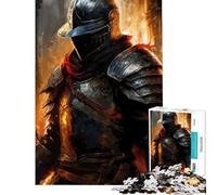 1000 Piece Puzzle For Adults Warrior of The Darkness for Educational Game Toy Intellectual Game Gifts Birthday Difficult Challenge (Size 38x26cm)