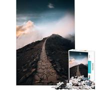 1000 Piece Puzzle For Adults Way to Heaven for Educational Game Toy Intellectual Game Gifts Birthday Difficult Challenge (Size 38x52cm)