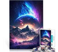 1000 Piece Puzzle For Adults Wonder Planet Aurora für Lernspiel-Herausforderungsspielzeug Gutes Geschenk75x50cm