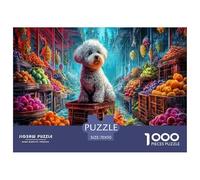 1000 Piece Puzzle for Small Spaces - Comes with A Portable Puzzle Board. Perfect Jigsaw Solution for Apartments, Families, Or Anyone Needing A Contained Puzzling Area.