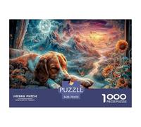 1000 Piece Puzzle for Small Spaces - Comes with A Portable Puzzle Board. Perfect Jigsaw Solution for Apartments, Families, Or Anyone Needing A Contained Puzzling Area.