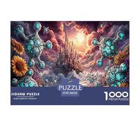 1000 Piece Puzzle for Small Spaces - Comes with A Portable Puzzle Board. Perfect Jigsaw Solution for Apartments, Families, Or Anyone Needing A Contained Puzzling Area.