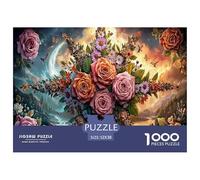 1000 Piece Puzzle for Small Spaces - Comes with A Portable Puzzle Board. Perfect Jigsaw Solution for Apartments, Families, Or Anyone Needing A Contained Puzzling Area.