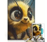 1000-piece Puzzle for Teenagers A Bumblebee, Educational Games, Tough Challenge, Birthday And Unique Gifts 38x52cm
