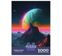 1000-piece Puzzle for Teenagers A Man Standing The Mount Jigsaws for Adults Hands-on Game Precision Cutting Great Gift for Gaming 38x26cm/1000pcs