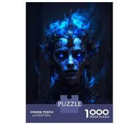 1000-piece Puzzle for Teenagers A Woman Bound by Magic Jigsaws for Adults Hands-on Game Precision Cutting Great Gift for Gaming 52x38cm/1000pcs