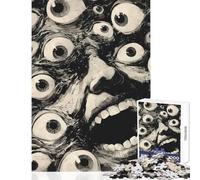 1000 Piece Puzzle For Teenagers Agony Impossible Game Difficult Challenge Home Decoration Toys Challenging To Complete (38x26cm)